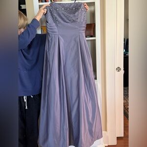 Nicole Lavender Prom Dress
